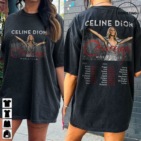 team celine dion gifts when you buy tickets|celine dion shirts.